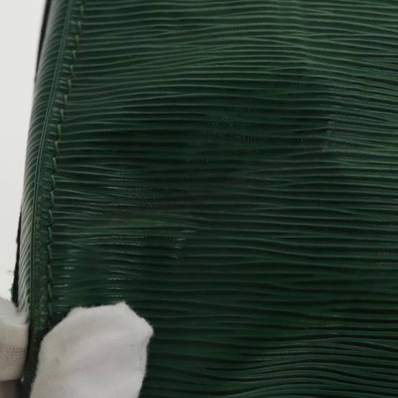 LOUIS VUITTON Epi Keepall 45 Boston Bag Green M42974 LV Auth 94661 - Picture 10 of 16